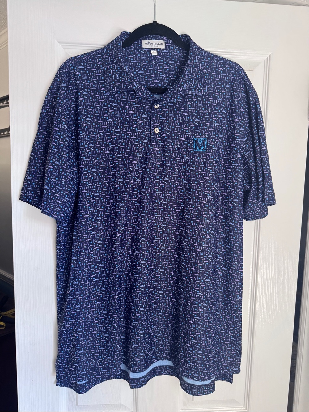 Peter Millar Summer Comfort Short Sleeve Polo Golf Shirt Gift for Golfer